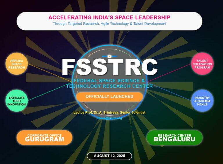 Federal Space Science and Technology Research Center Launched to Propel India’s Space Ambitions