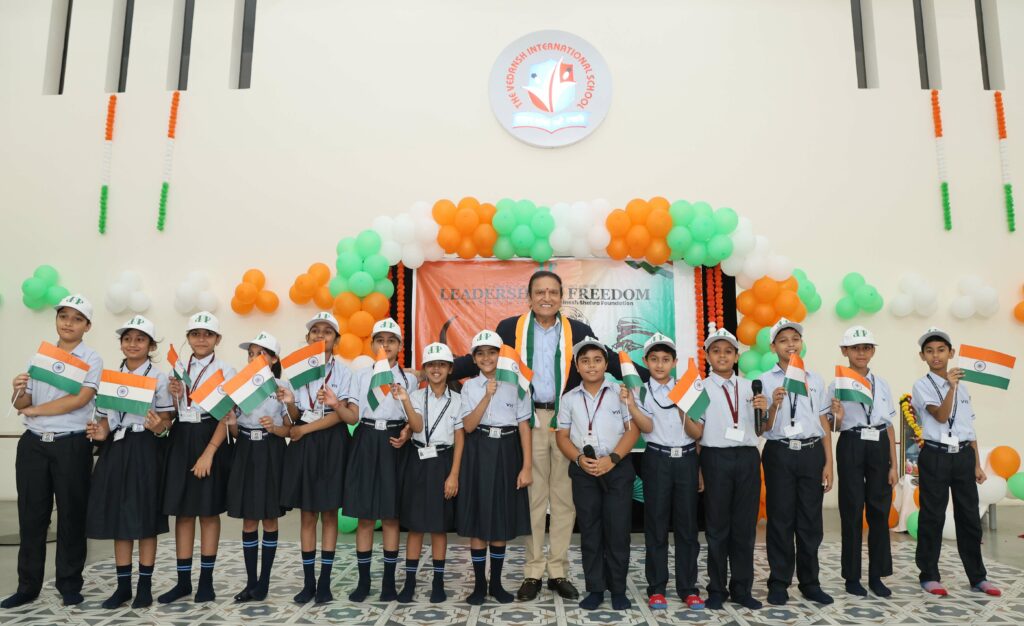 Dr. Dinesh Shahra Sparks Leadership Spirit at Vedansh International School’s Independence Day Celebration