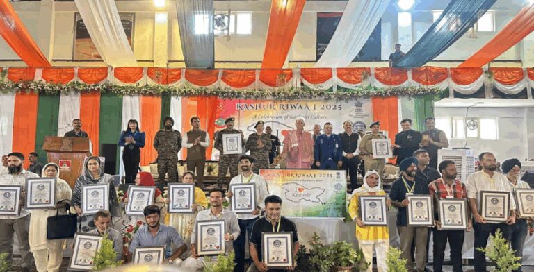 Kashmir’s Cultural Renaissance: Baramulla’s “Kashur Riwaaj 2025” Festival Sets Two World Records