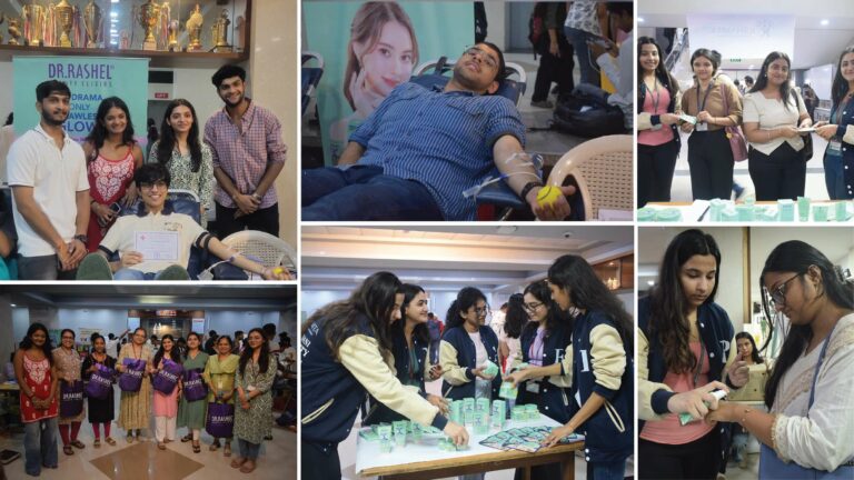 DR.Rashel Champions Compassion with KARUNA – A Blood Donation Drive