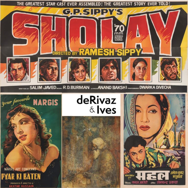 deRivaz & Ives Announces The first of its kind auction of Online Auction of Vintage Advertisements, Fine Arts,  Rare Books & Catalogues and Cinema Publicity Material