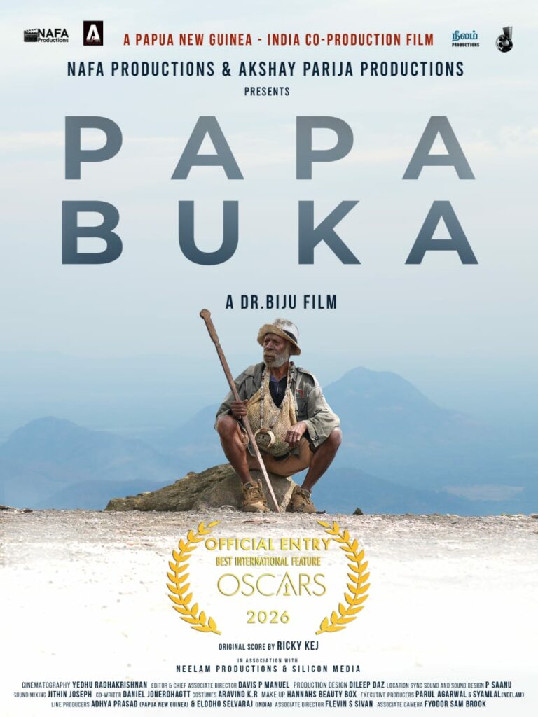 ‘Papa Buka’ – Odisha’s Akshay Kumar Parija Takes his new Cinema to the Oscars with Papua New Guinea Collaboration