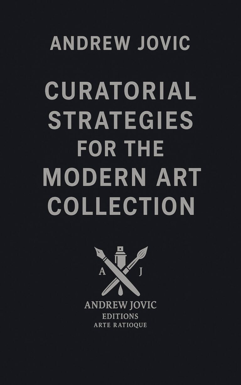 Andrew Jovic outlines a principled approach to urban-contemporary collecting with a new English edition and curatorial imprint