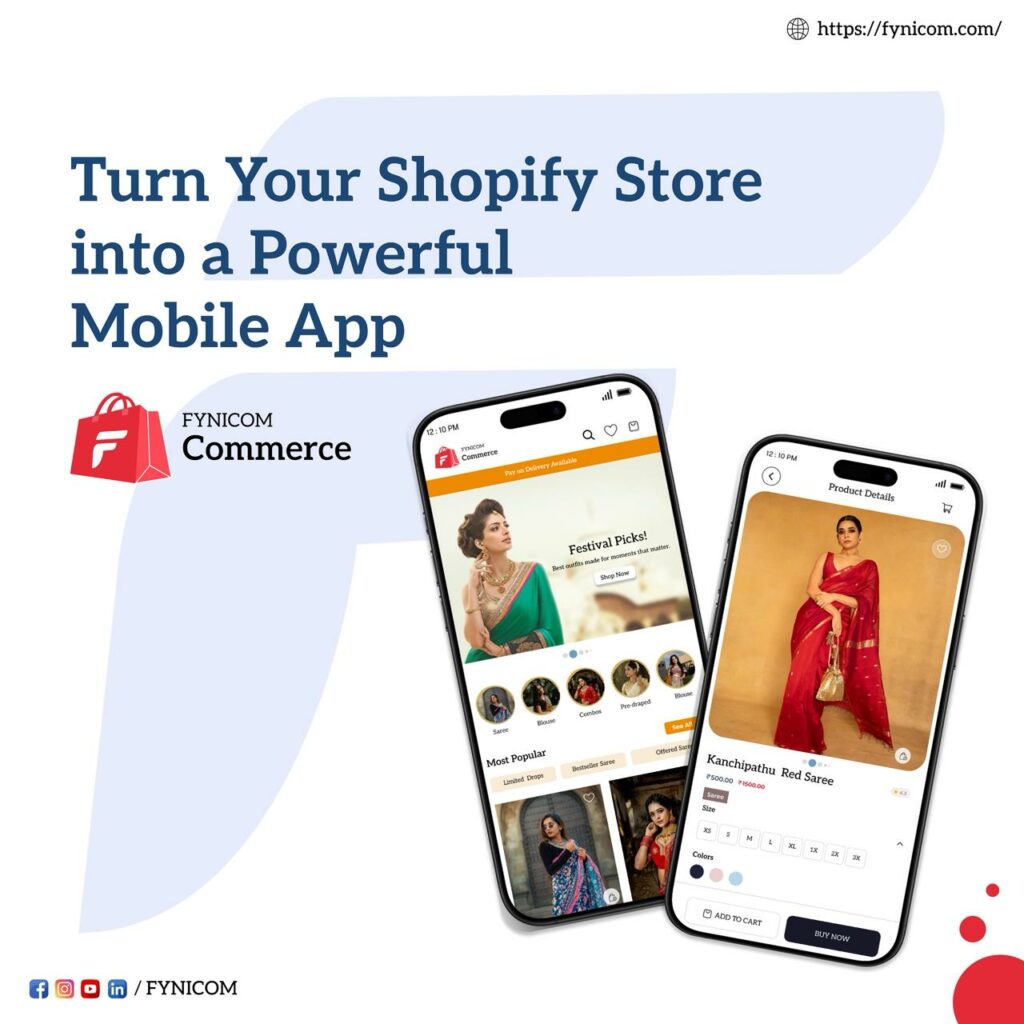 Fynicom Transforms Websites into Engaging Mobile Apps for Shopify Customers