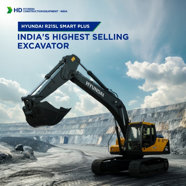 Hyundai R215L SMART Plus: India’s Highest Selling Excavator