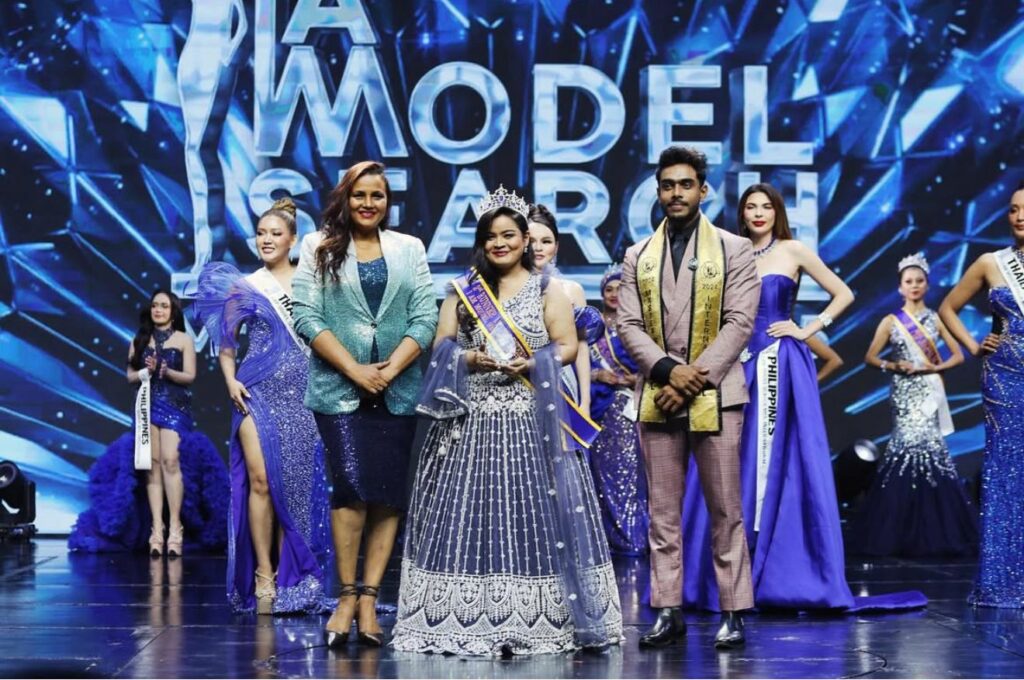 Breaking Barriers: First Indian to win crown in Ms category on a prestigious global platform .Sushmita Tripathi,
