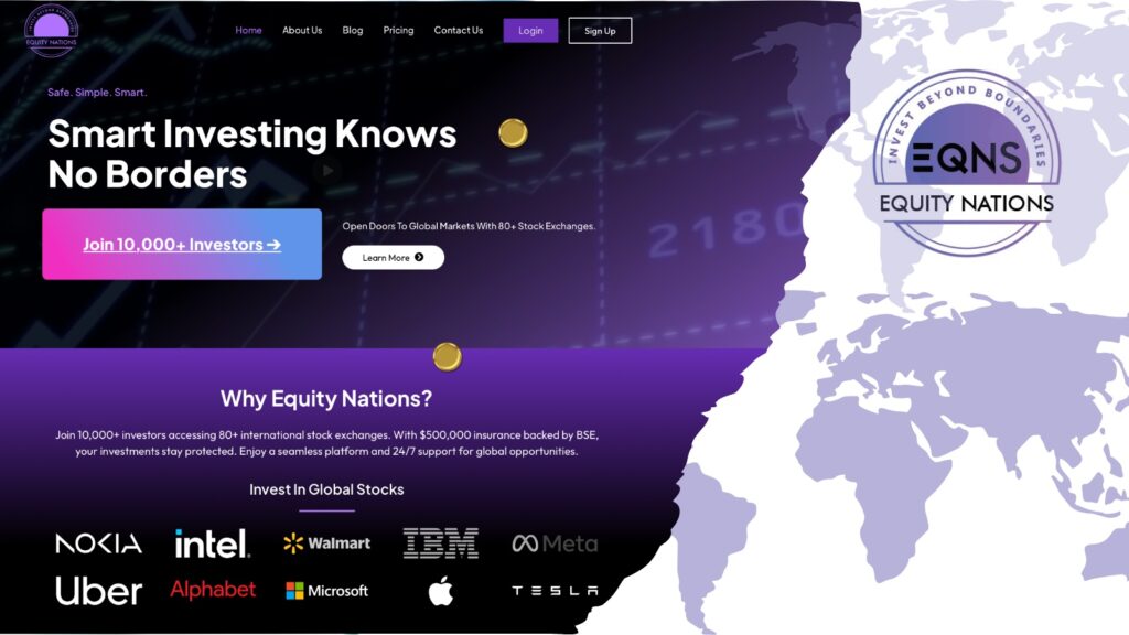 EQNS Fingrowserv Pvt. Ltd’s Equity Nations Expands Global Investment Access for Indian Investors