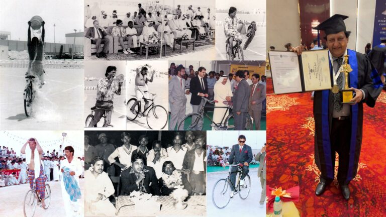 Inspiring Endurance Feat: Dr. Syed Sardar Nawab Sets World Record with 131 Hours Non-Stop Cycling