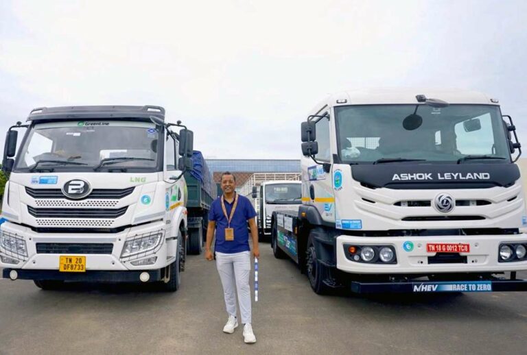 NHEV and TRANSVOLT join hands on World EV Day to deploy 1000 electric trucks