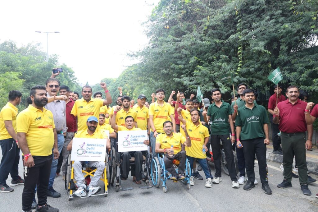 Delhi Walkathon Unites Citizens for Accessibility & Inclusion – FIIB x IDEA Lead 5 km Walkathon for a Barrier-Free Tomorrow