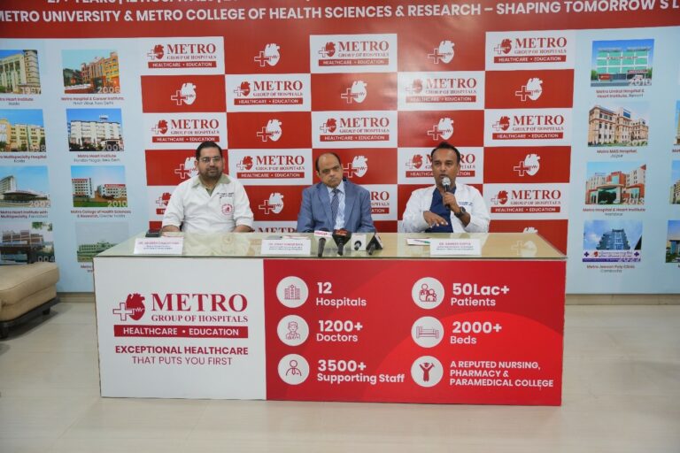 Metro Hospitals, Noida launches “HeartWise Second Opinion” to guide patients on the right heart treatment