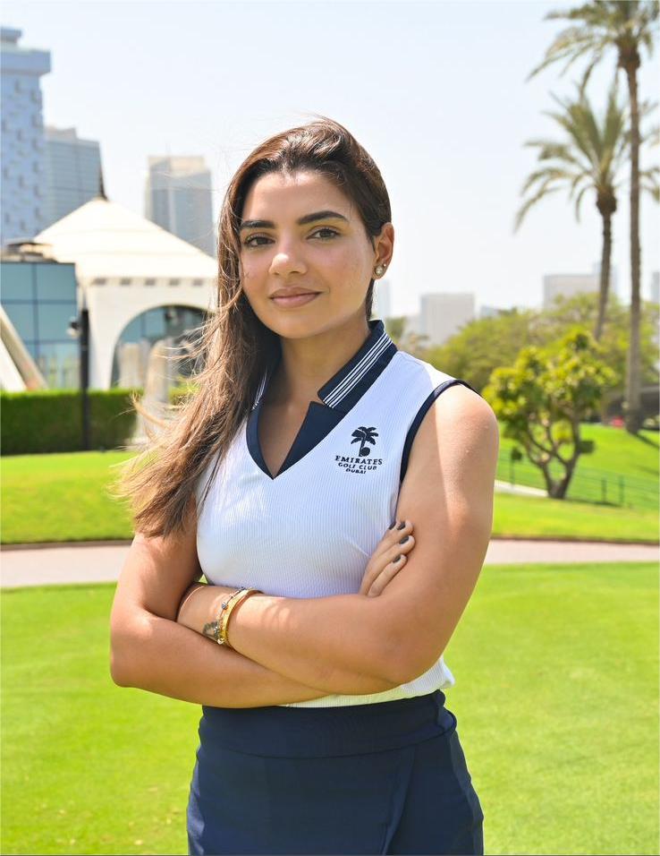 Siddhi kapoor (27) is currently based in Dubai, coaching golf at the Peter Cowen Academy at the emirates golf club.