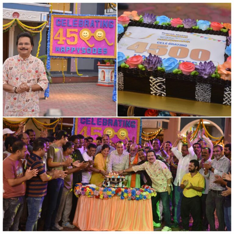 Asit Kumarr Modi’s Taarak Mehta Ka Ooltah Chashmah completes 4500 happysodes, sets a new global benchmark in television
