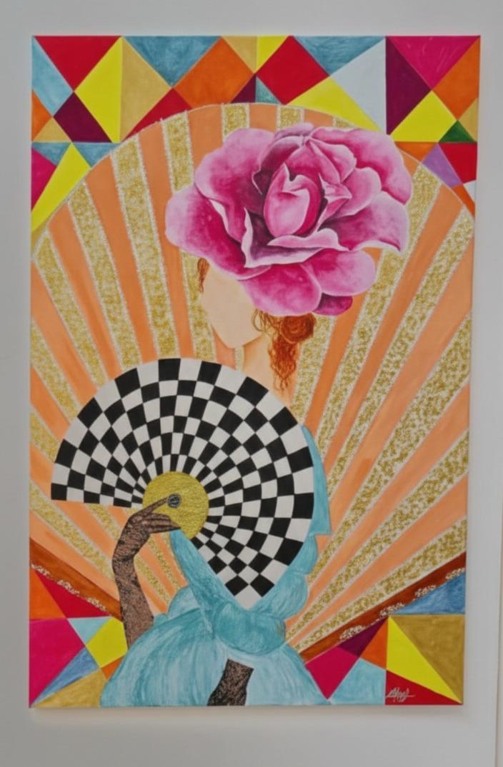 ZAINAB BASSAI HONOURED WITH EXCELLENCE PRIZE AT THE GLOBAL CONTEMPORARY ART SHOW, MUMBAIBAHRAIN’S CELEBRATED ARTIST RECEIVES SECOND PLACE FOR HER MASTERPIECE “A lady with the rose”