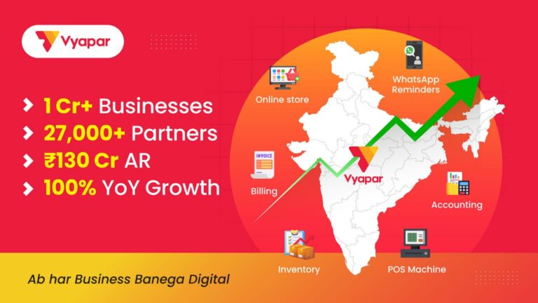 1 Cr+ Businesses, 27,000+ Partners, and Growing — How Vyapar is Powering India’s MSME Revolution