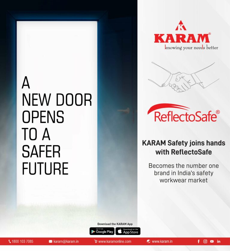 KARAM Safety accelerates growth with the addition of ReflectoSafe brand to expand the safety workwear portfolio in India