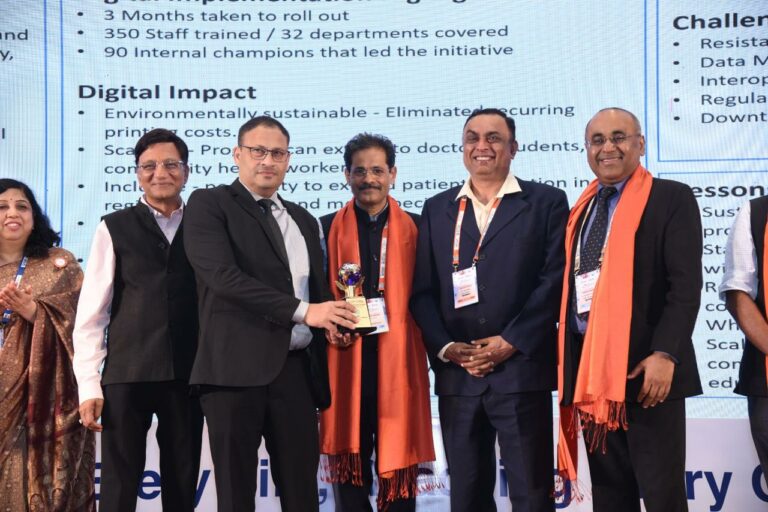Kamalnayan Bajaj Hospital Bags National-Level NABH Digital Health Excellence Award