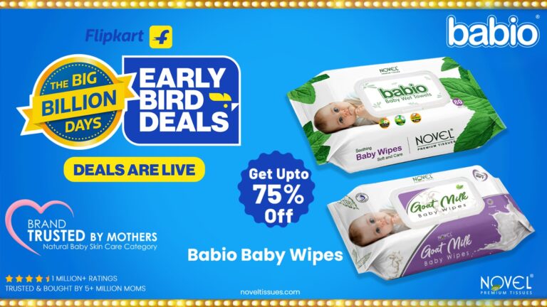 Why Novel Babio Baby Wipes are a Parent’s Best Friend during these Flipkart Big Billion Days
