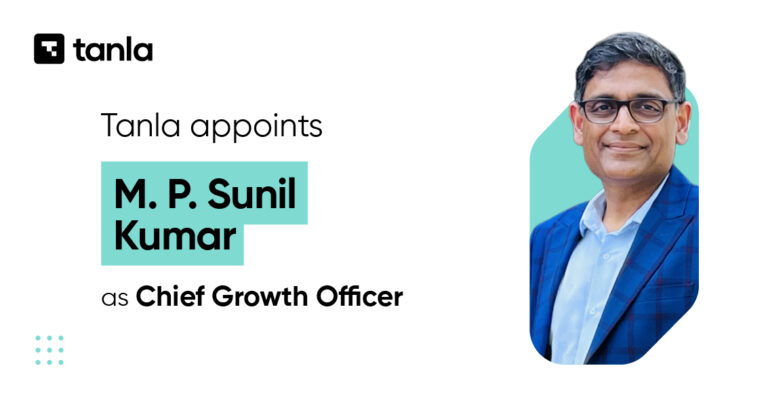 Tanla Platforms Limited Appoints MP Sunil Kumar as Chief Growth Officer – Asia and Middle East to Power AI-Native Expansion