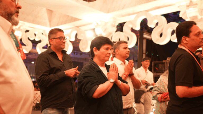 Falguni Pathak Unveils First Look of India’s Biggest Outlet Mall at Jio World Convention Centre