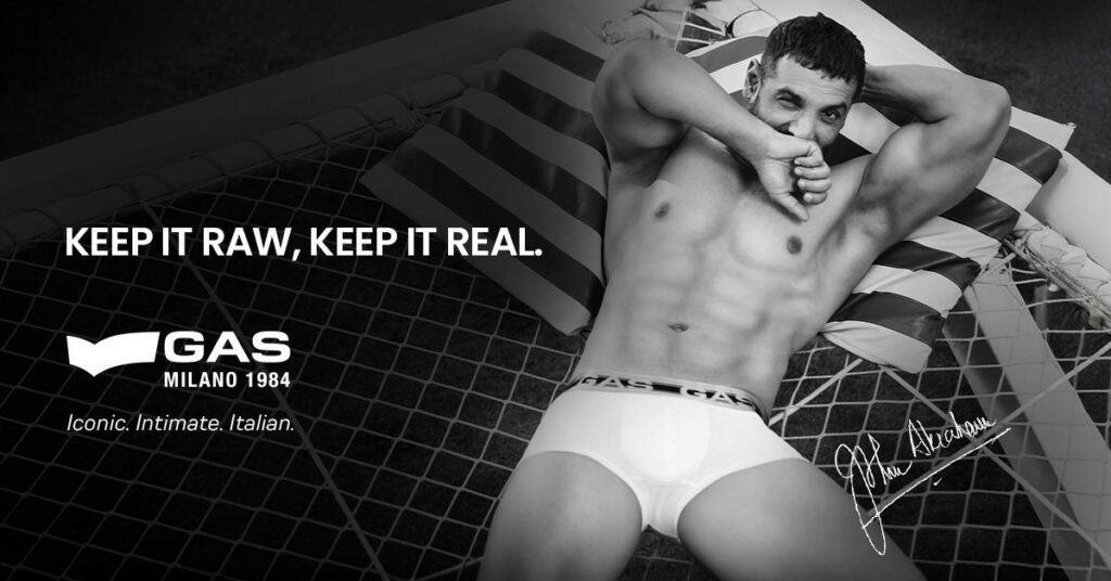 GAS launches Innerwear Collection with its Brand Ambassador John Abraham
