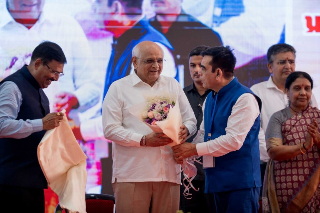 75th birthday of PM Narendra Modi ,CM Bhupendra Patel,Chairman Dr Dharmendra Kumar attended Namo Amrit Maha Arogya Camp” in Gujarat