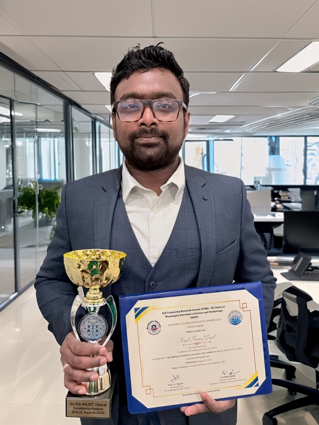 SCRS–WUST Global Excellence Awards 2025 Honors Kapil Kumar Goyal for Outstanding Contribution in Data Integration and Architecture