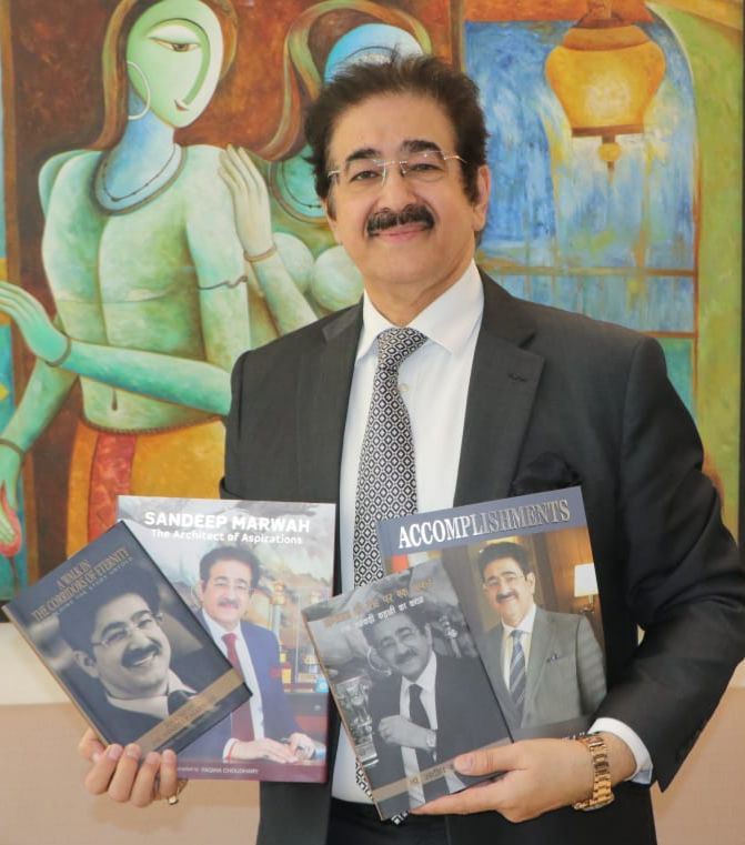 A New World Record for Dr. Sandeep Marwah on Book Release