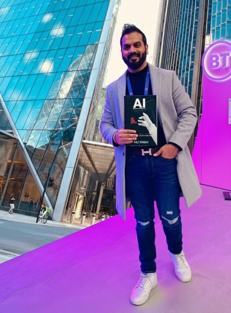 Mr. Raj Singh Author AI – The Code of Why?, A visionary roadmap for AI spectrum, Robotics and the future of AI’s