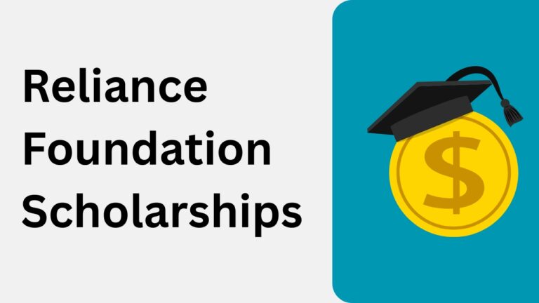 Reliance Foundation Scholarships for UG Students – Steps to Apply