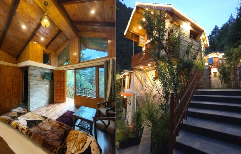 The Naad House – A Boutique Waterfall Stay near Manali for Nature & Wellness