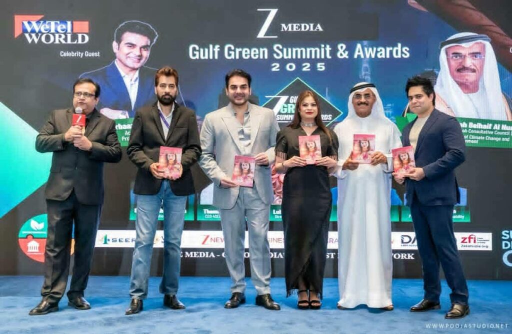 Ayesha Zaki Shines at Zee Gulf Green Summit 2025 with Film & Book Launch