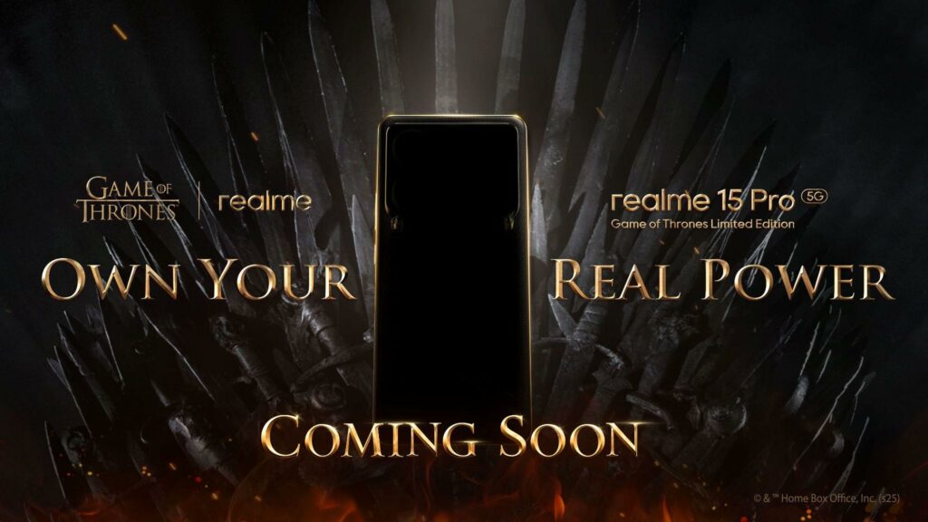 realme Announces the First-Ever Game of Thrones Smartphone