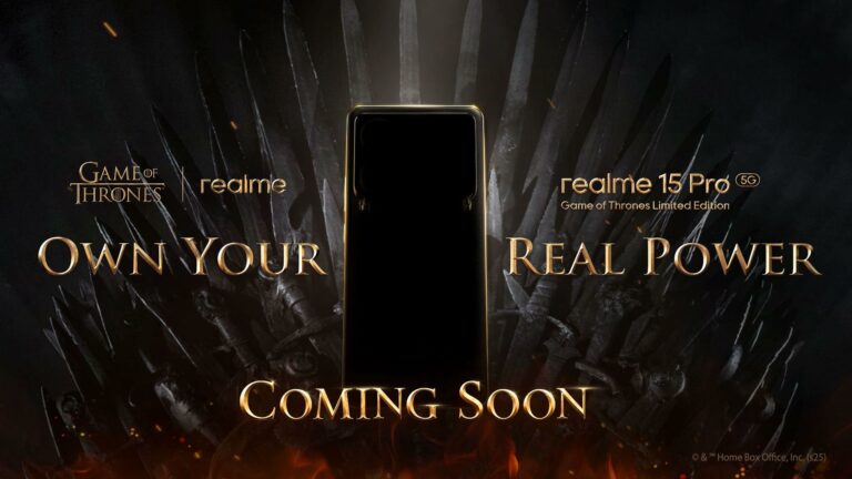 realme Announces the First-Ever Game of Thrones Smartphone