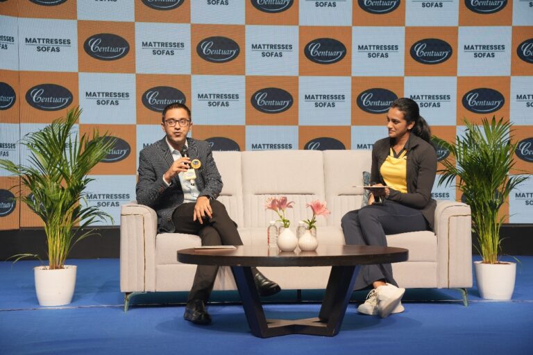 From Sleep to Seating: Centuary Mattresses expands into Sofa segment with grand launch by PV Sindhu