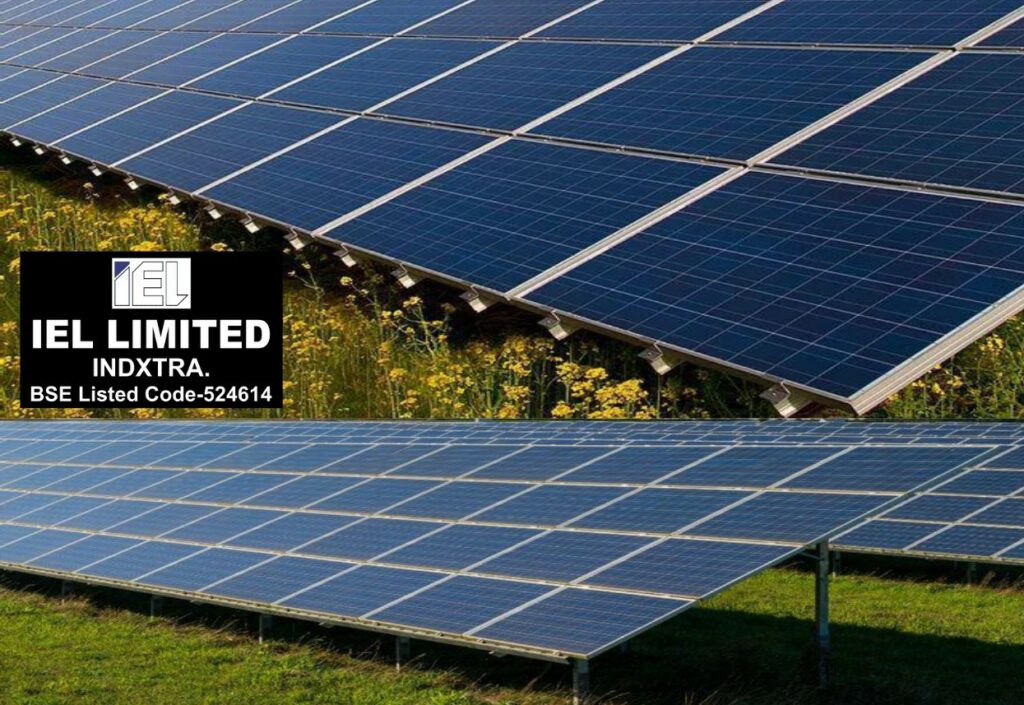 IEL Limited [BSE Listed. INDXTRA, Scrip Code: 524614], Announces Entry into Solar, Renewable and Conventional Energy Sector with Comprehensive Power Solutions.