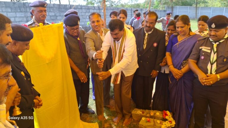 Toyota Kirloskar Motor Lays Foundation for Life Skills Training Centre for Bharat Scouts & Guides
