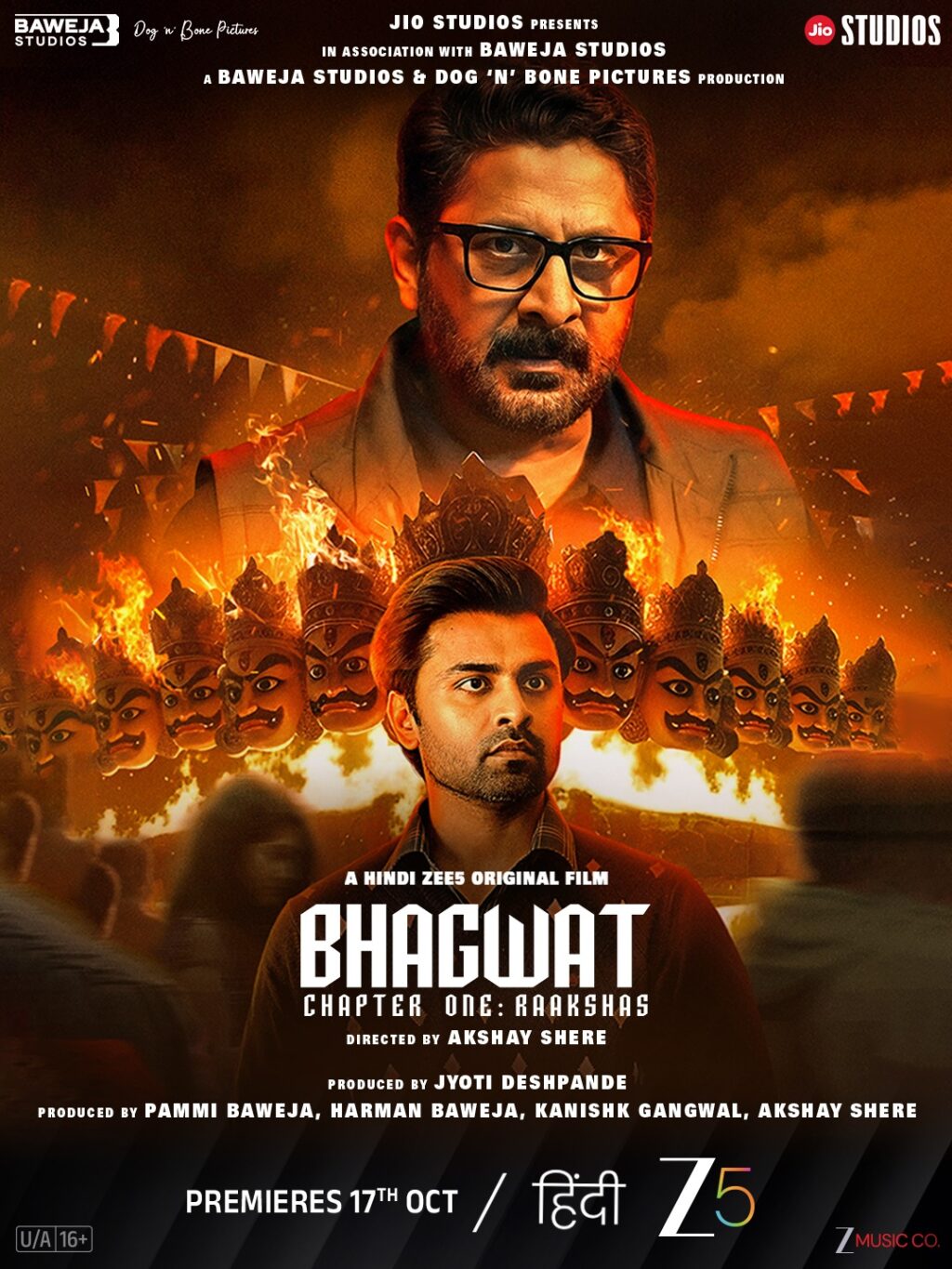 This Diwali, witness a gripping face-off in ZEE5 Global’s Bhagwat Chapter One: Raakshas premiering 17th October!