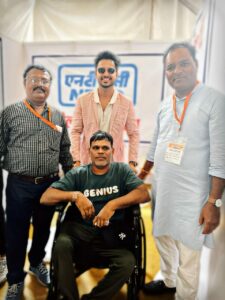Jagrut Awatramani Honoured at Mega Health Camp Dedicated to PM Modi’s 75th Birthday