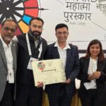 Jagrut Awatramani Honoured at Mega Health Camp Dedicated to PM Modi’s 75th Birthday