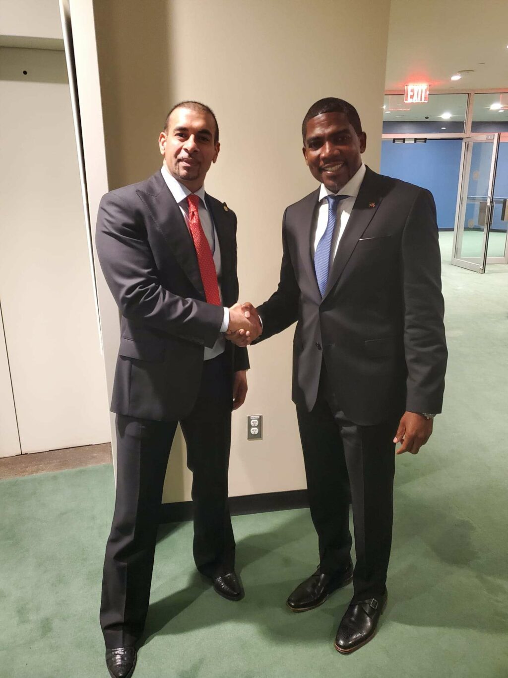Gurdip Bath Congratulates St. Kitts and Nevis PM Terrance Drew on MIPAD Lifetime Achievement Award