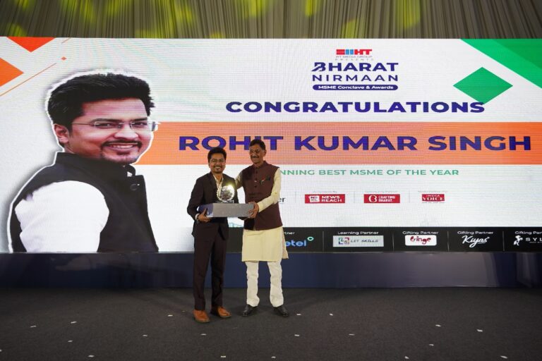 It’s Not Just Recognition, It’s A Milestone For Us,” Says Rohit Kumar Singh As Media Trendz Wins Best MSME Of The Year 2025.