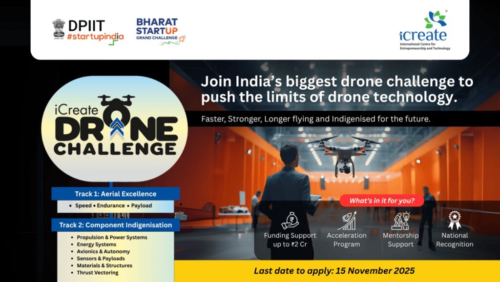 iCreate Drone Challenge 2025 Launched to Set New Global Benchmarks in Drone Innovation