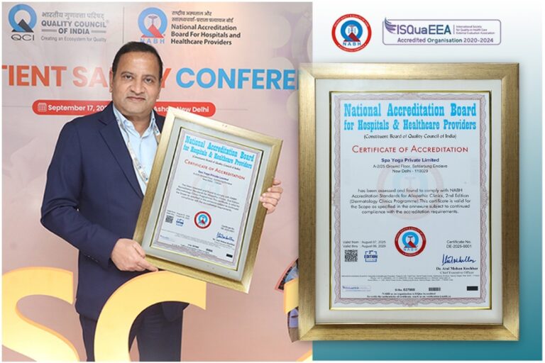 DHI Makes History as India’s First Hair Transplant Clinic to Receive NABH Accreditation
