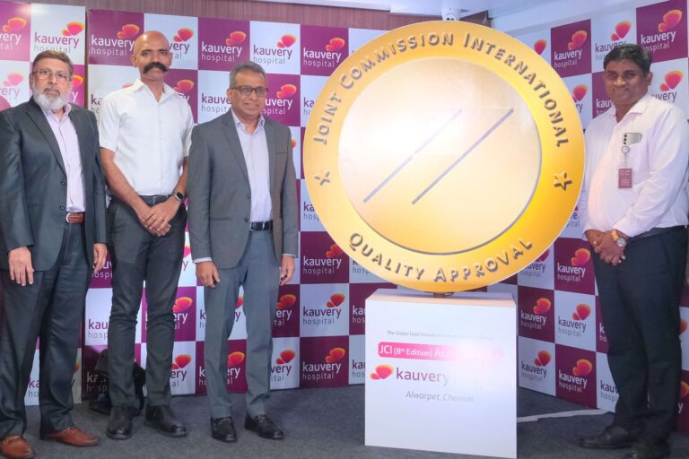 Kauvery Hospital Alwarpet Achieves JCI Accreditation, Strengthening Chennai’s Position as Asia’s Healthcare Capital