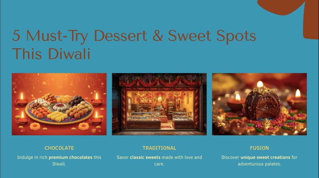 5 Must-Try Dessert & Sweet Spots This Diwali In Delhi NCR – 2025