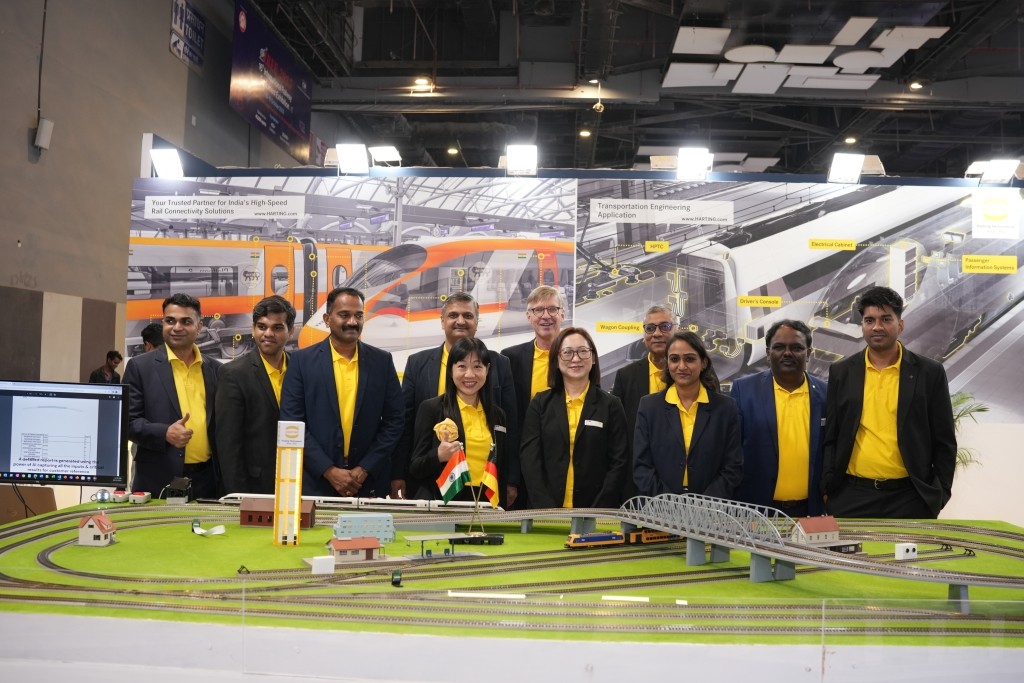 HARTING India showcases Railway connectivity Solutions & Innovations at IREE Expo 2025 at Pragati Maidan Delhi