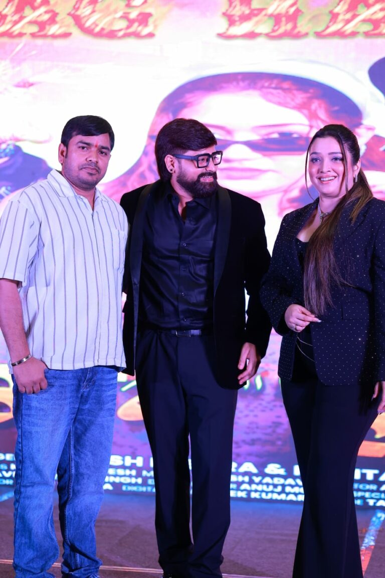 Rakesh Mishra and Amrapali Dubey attended the inauguration of “Solfa Music World” in Patna.