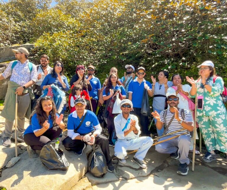 Go4Explore Team conducts Clean-Up Drive at Chopta Tungnath, sets example for Responsible Travel – Corporate Offsite with a Cause