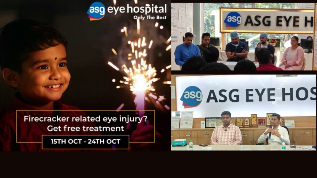 Rising Firecracker Eye Injuries: ASG Eye Hospital Issues Diwali Safety Advisory